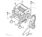 Sears 27258070 printer head assembly diagram