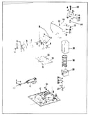 Lower platen components