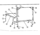 Sears 854251610 unit parts diagram