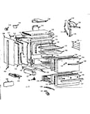 Oven body section