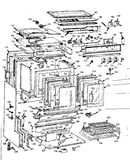 Upper oven body section