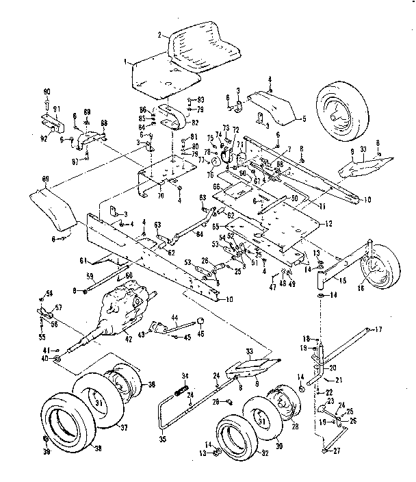 Transaxle/wheel assembly