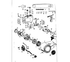 Craftsman 358350842 flywheel assembly with roller nose diagram