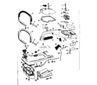 Craftsman 358350842 gas tank top and handle diagram