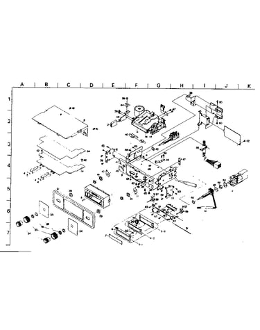 Cabinet & chassis parts