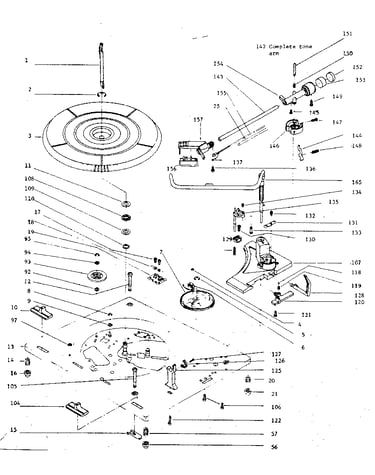 Main plate assembly
