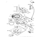 LXI 97920 turntable assembly diagram