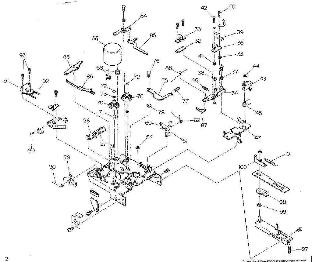 Cassette holder assembly