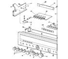 LXI 56492580900 front panel assembly diagram