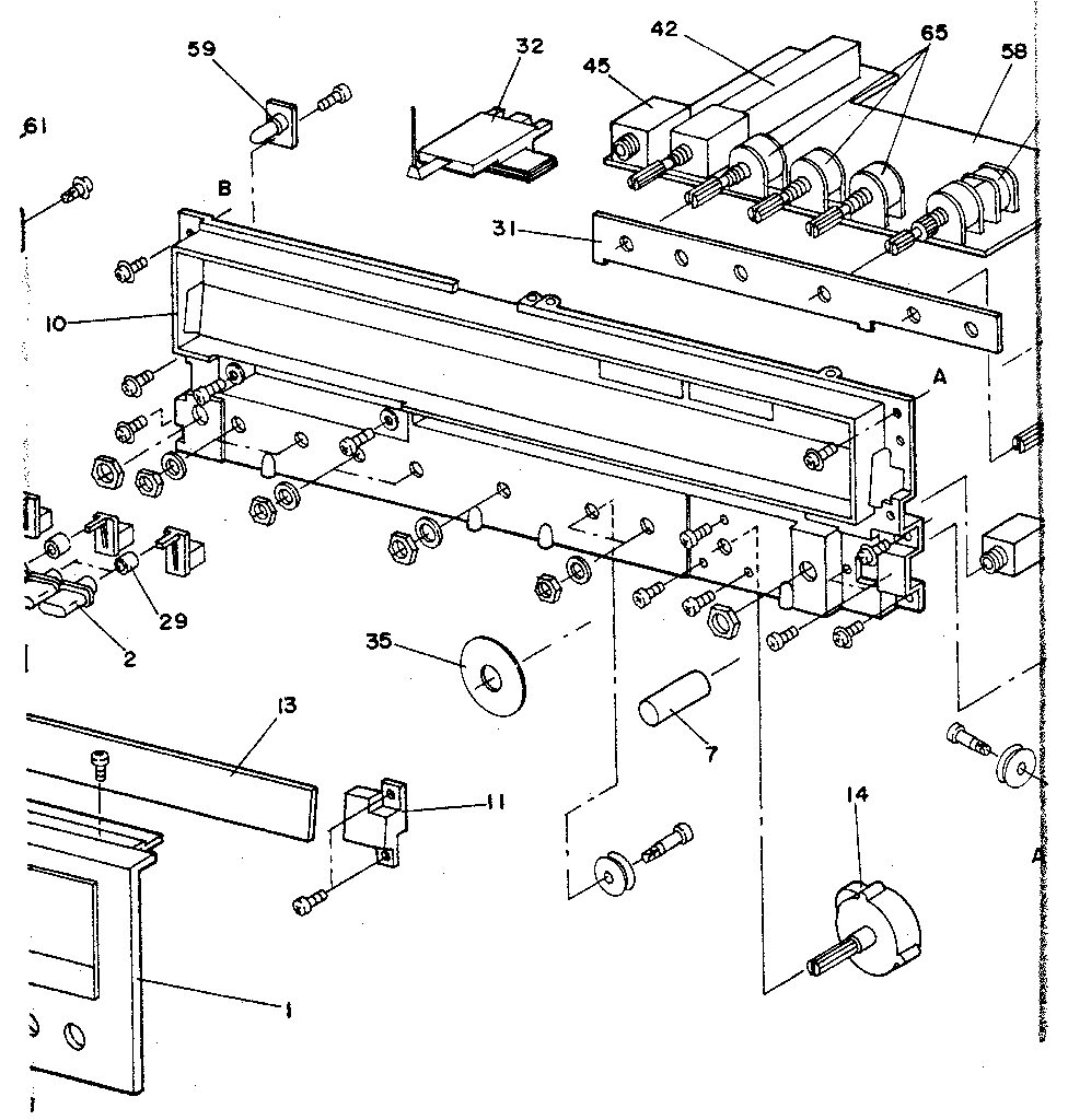 Front chassis assembly