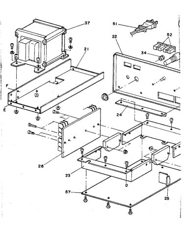 Power transformer chassis