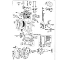 Briggs & Stratton 19D-B (0010 - 0030) replacement parts diagram