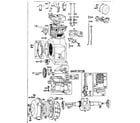 Briggs & Stratton 23C (707000 - 707028) replacement parts diagram