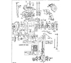 Briggs & Stratton 300420 TO 300425 (0010 - 0023) replacement parts diagram