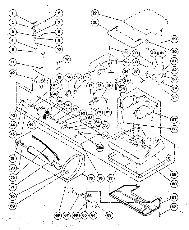 NOZZLE AND MOTOR ASSEMBLY