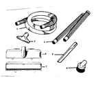 Kenmore 1753195080 optional accessories diagram