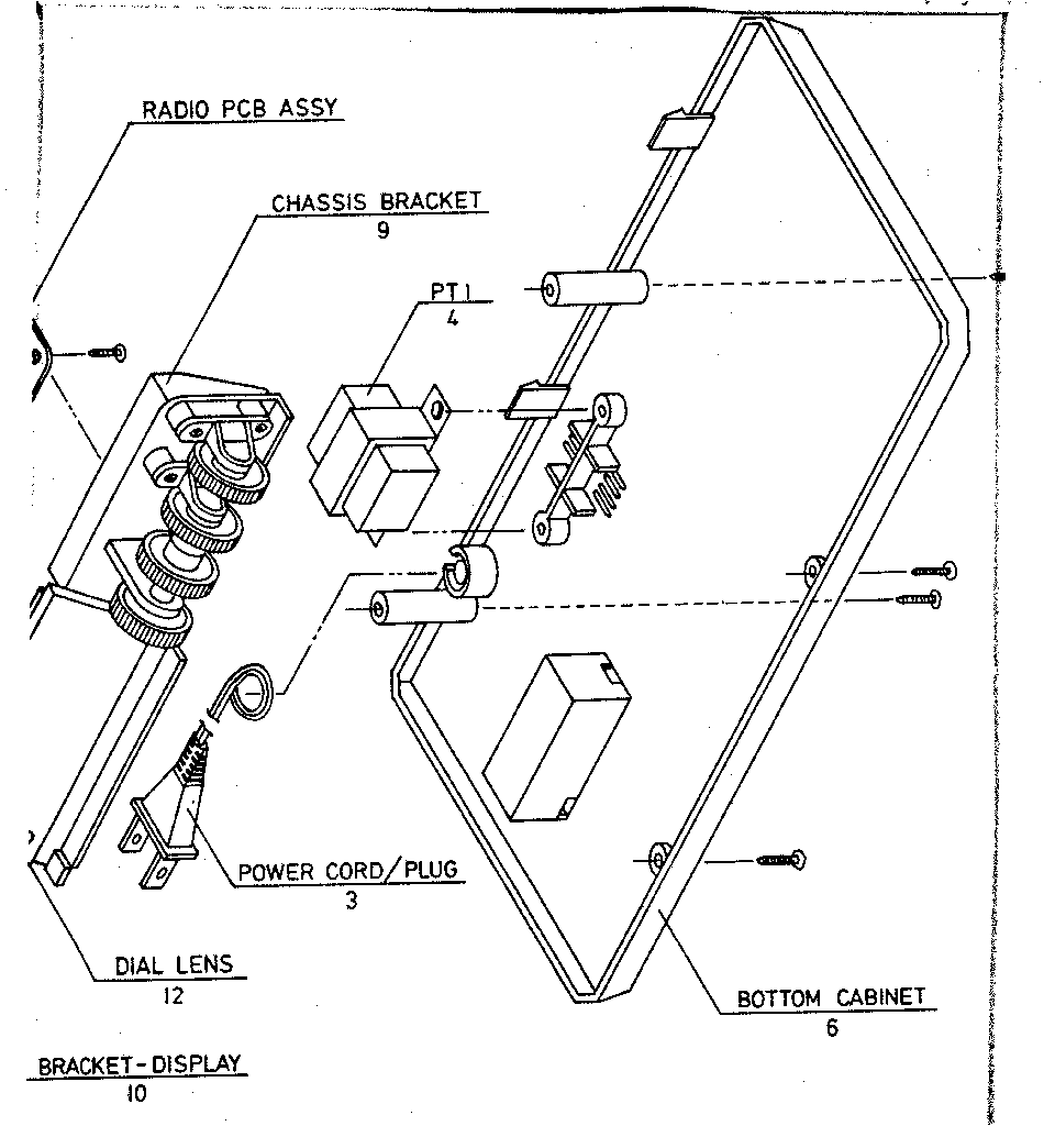 Cabinet bottom