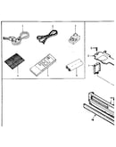 Front panel assembly and accessories