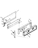 Backguard section