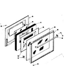(oven door model 119.7498610)