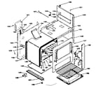 Kenmore 1197438610 body section diagram
