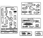 Sears 65622611270 hardware box #10317/10318 diagram