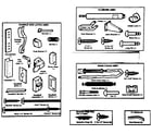 Sears 65623621060 hardware box #10317/10318 diagram