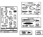Sears 65622640270 hardware box #10317/10318 diagram
