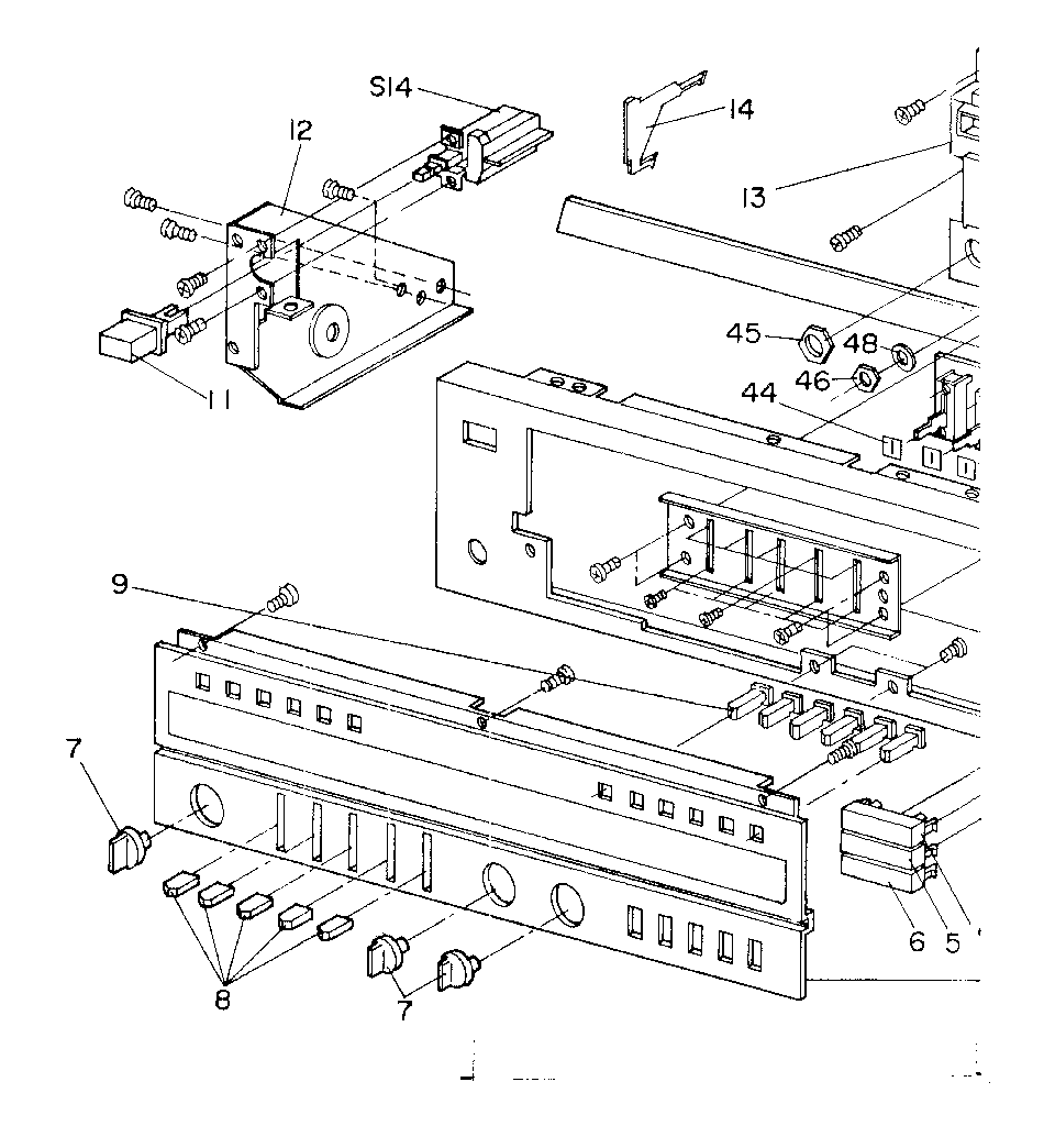 FRONT PANEL ASSEMBLY