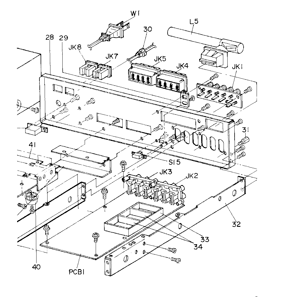 REAR CHASSIS ASSEMBLY