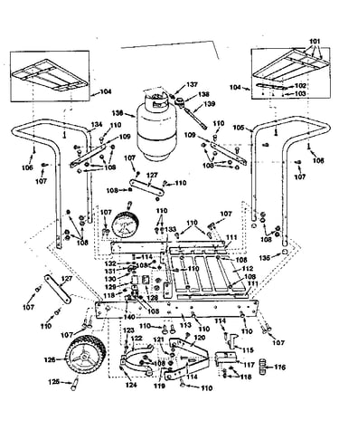Cart for model 258.2398170