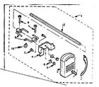 Kenmore 2582398170 optional accessories for model 258.2398170 diagram