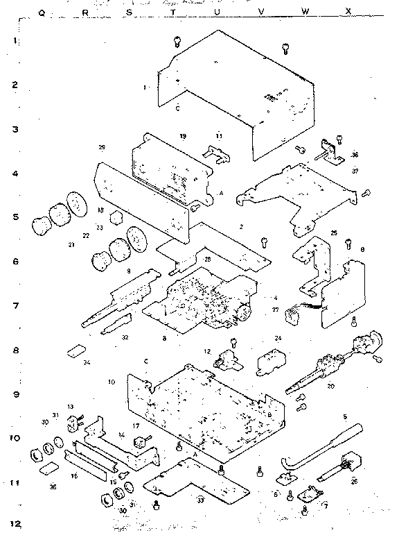 Cabinet and chassis