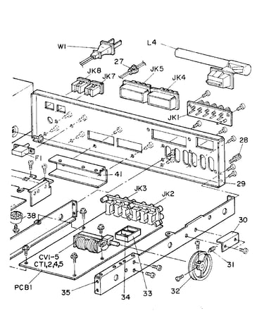Rear chassis assembly