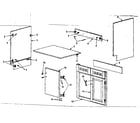 Sears 411418433 unit parts diagram
