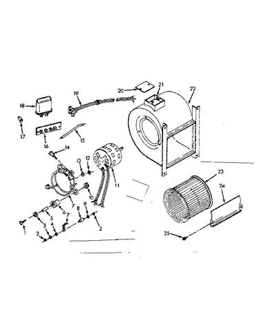 H-q blower assembly