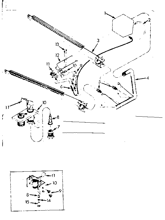 Burner & manifold assembly