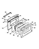 Oven door parts