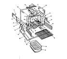 Kenmore 1554547700 oven parts diagram