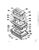 Oven door parts