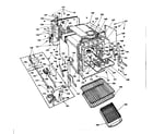 Kenmore 1554537590 oven parts diagram