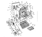 Kenmore 1554567690 oven parts diagram