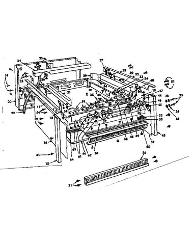 Top section and outer body parts