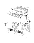 Light, lens & blower assembly
