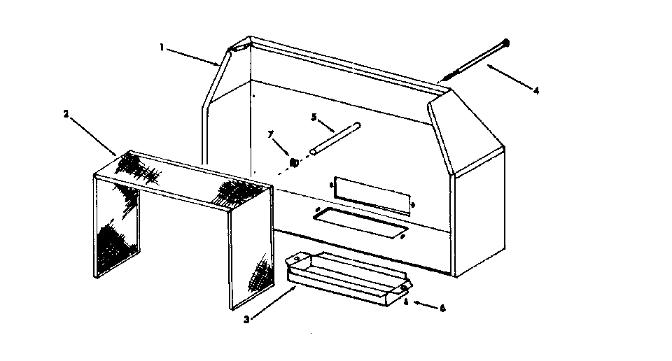 Canopy and filter parts