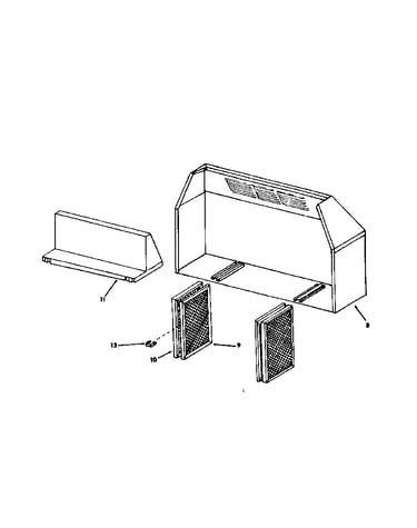 Canopy and filter parts
