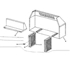 Kenmore 8505457280 canopy and filter diagram