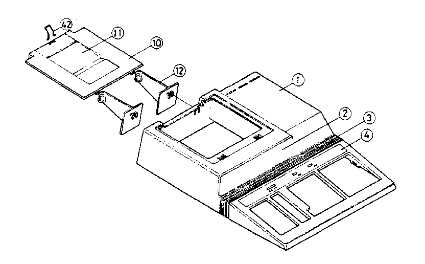 Upper case assembly