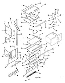 Upper oven pedestal section