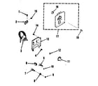 Kenmore 9117878311 lower oven control section diagram